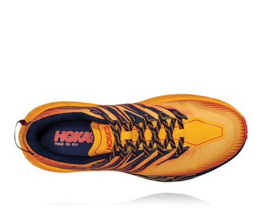 Hoka One One Trailsko Herre - Speedgoat 4 - Orange - 562178AQO